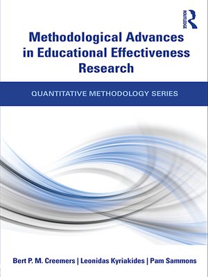 cover image of Methodological Advances in Educational Effectiveness Research